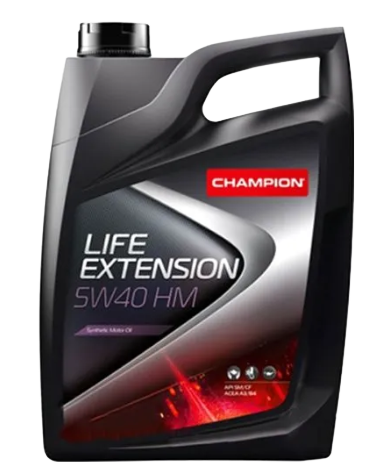 Моторное масло Champion Life Extension 5W40 HM, 5л